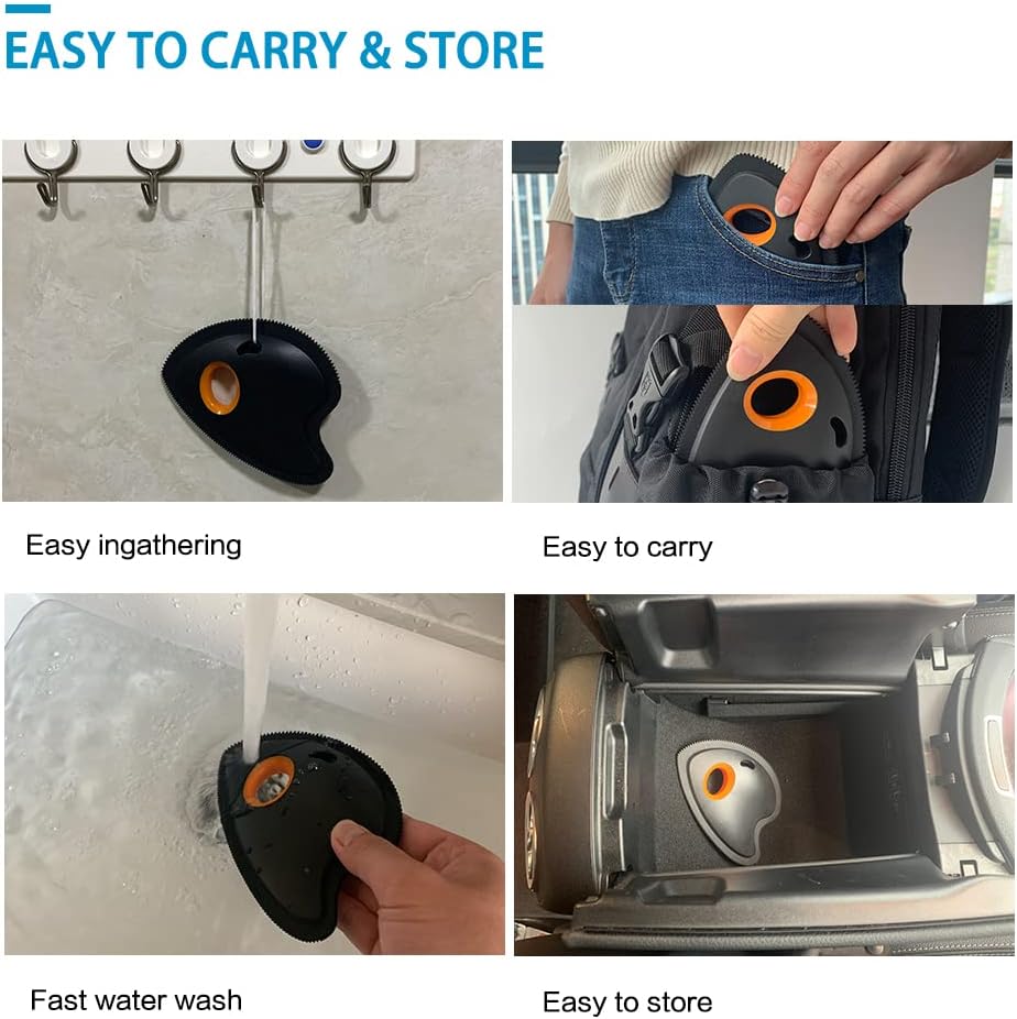 Mini Pet Hair Remover Detailer for Couch Dog Cat Hair Remover 3 Cleaning Modes to Get Rid of The Stubborn Pet Fur Brush for Auto Detailing Couch, Furniture, Lint, Carpet, Seat Couch, Home Fabric