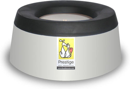 Prestige Pets Road Refresher™️ - Cat and Dog Water Bowl Dispenser - No Spill Water Bowl for Dogs and Cats - Travel Cat Bowl or Dog Bowl - Grey - Large