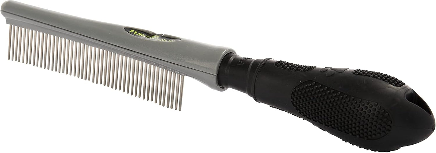 FURminator Hair Collection Rubber Brush For Cats Removes Loose Hair On Pets, Upholstery, Clothing, Carpets And Rugs For Easy Cleanup, 1 Count