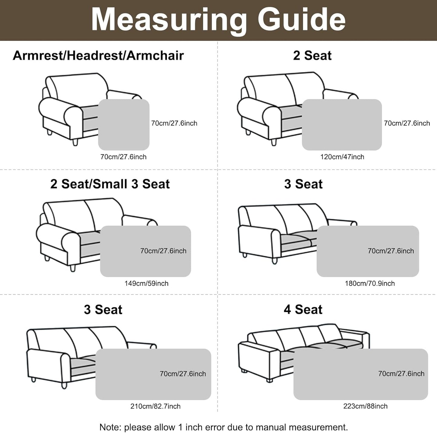 Smiry Non Slip Couch Covers for Dogs, Fuzzy Pet Couch Covers for 2-3 Cushion Sofa Pet Friendly, Soft Sofa Slipcovers Cushion Furniture Protector Washable (Beige, 27.6" x 59")