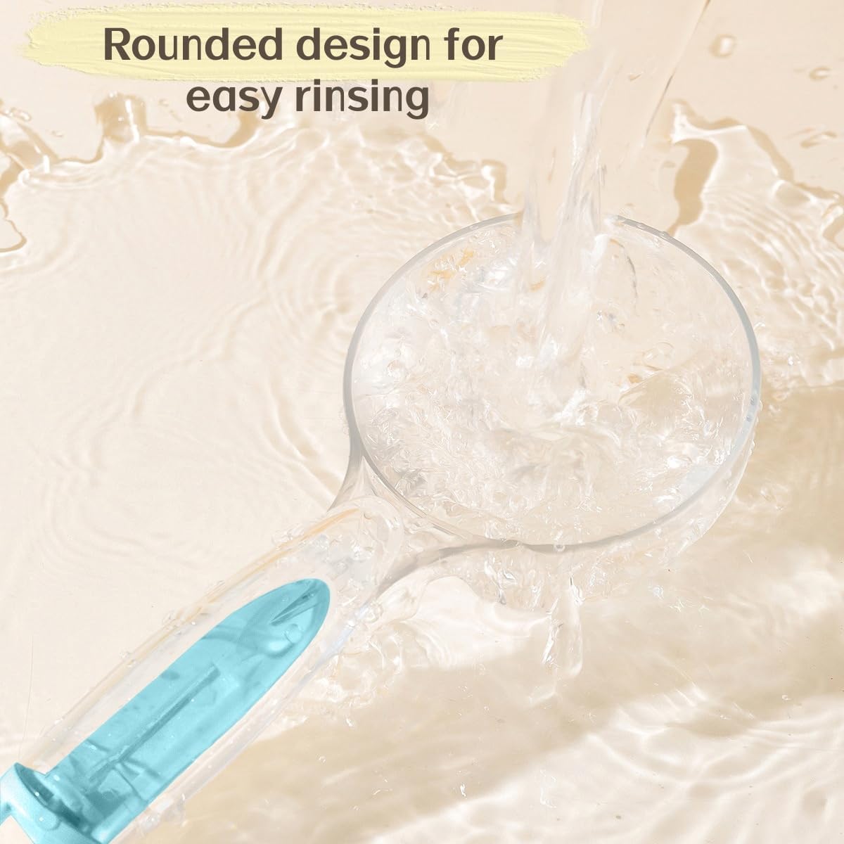 Multi-Function Pet Food Scoop – Dog Food Scoop and Cat Food Scoop with Bag Clip, Can Opener, Treat Squeezer – Easily Clean, 1 Cup Capacity