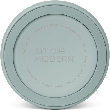Simple Modern Stainless Steel Pet Water Bowl for Dogs & Cats | Reusable Insulated Stainless Steel Food Bowls for Dog Cat | No Tip No Slip BPA Free | Bentley Collection | Medium (32oz) | Almond Birch