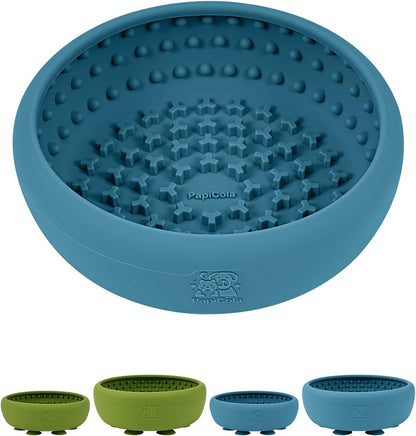Dog Lick Bowl for Dogs, Lick Mat, Slow Feeder Lick Bowl with Strong Suction, BPA-Free Silicone, Freeze Licking Bowl for Anxiety Relief, Enrichment & Distraction, Dishwasher Safe
