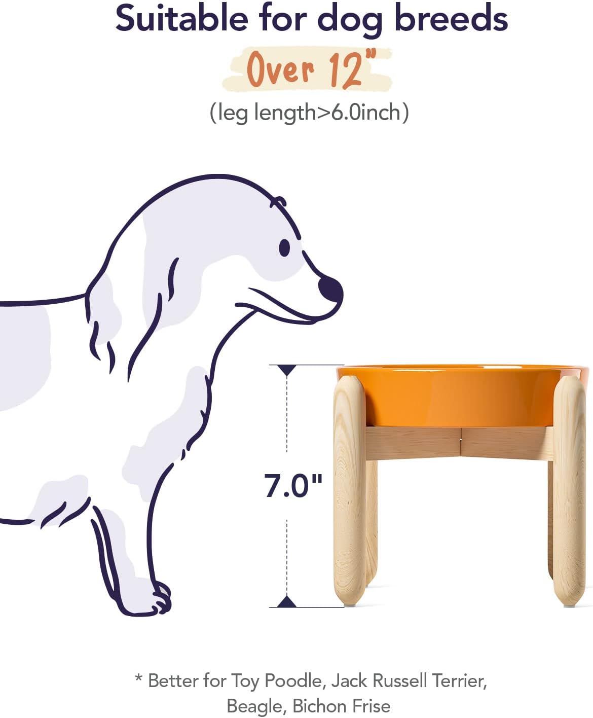 LE TAUCI Dog Bowls Slow Feeder Ceramic, 1.5 Cup Slow Feeding Bowl for Small and Medium Breed, Puzzle Dog Food Bowl for Fast Eater, Maze Purple