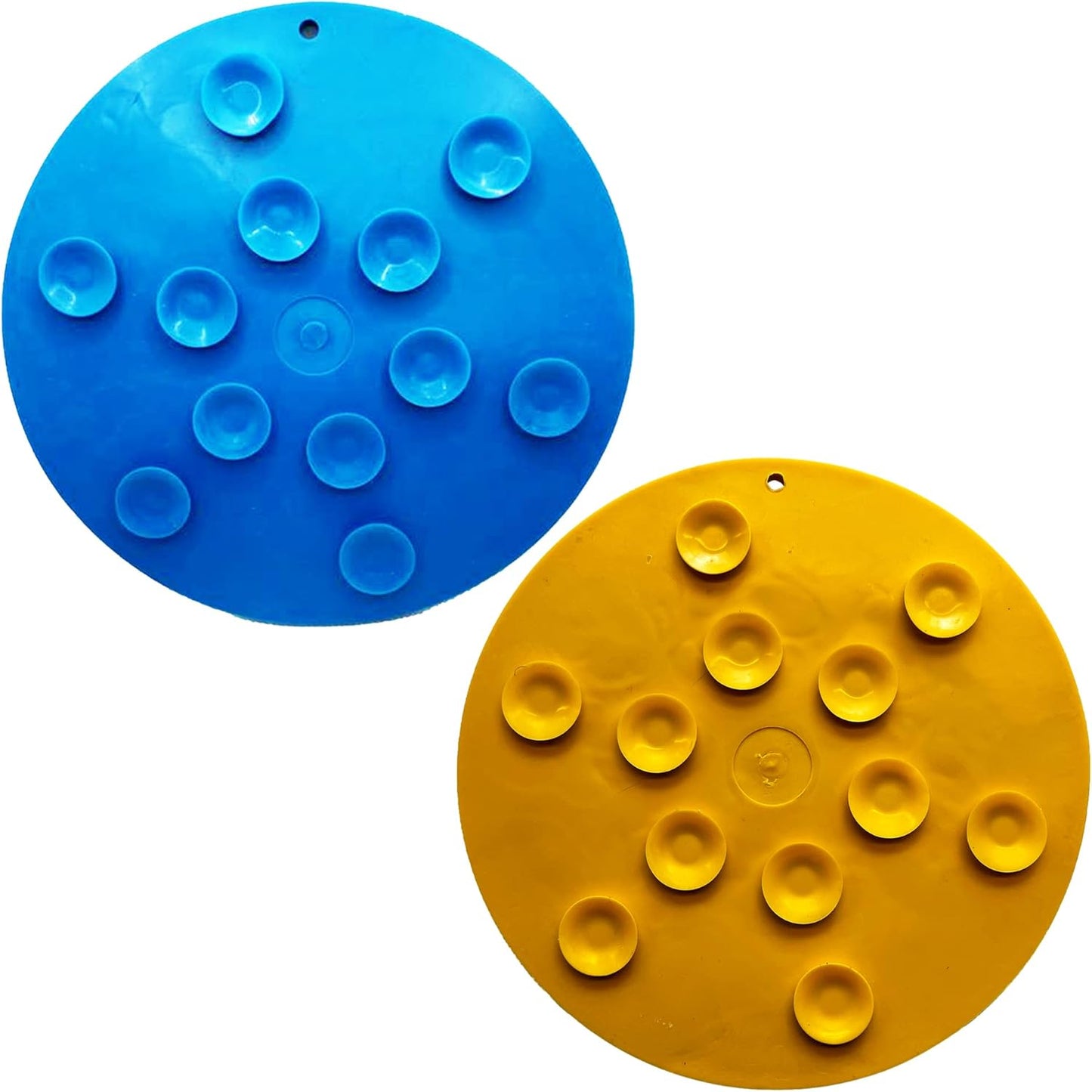 SodaPup Duckies eMat – Durable Lick Mat Feeder with Suction Cups Made in USA from Non-Toxic, Pet-Safe, Food Safe Rubber for Mental Stimulation, Digestive Health, Avoid Overfeeding, Calming, More