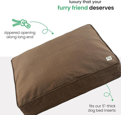 Molly Mutt Medium to Large Dog Bed Cover- Forever Young Print - Measures 27”X36”X5’’ - 100% Cotton - Durable - Breathable - Sustainable - Machine Washable Dog Bed Cover (Dd82b)