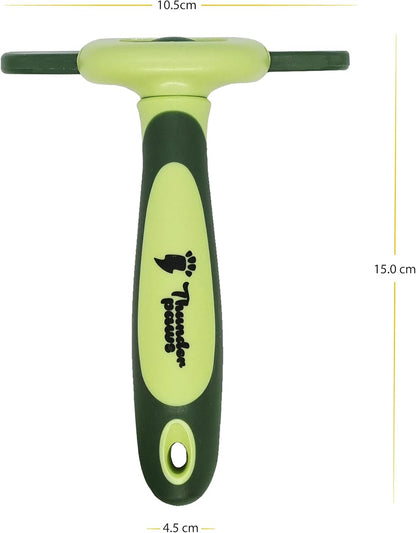 Best Professional De-Shedding Tool and Pet Grooming Brush, D-Shedz for Breeds of Dogs, Cats with Short or Long Hair, Small, Medium and Large (Pink)