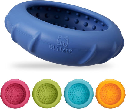 Dog Lick Bowl, Bestalk Wobbly Freeze Bowl Enrichment Feeder for Dogs, Anxiety Relief Lick Mat Puzzle Toy for Distraction, BPA Free Silicone, Dishwasher Safe(Rose,S)