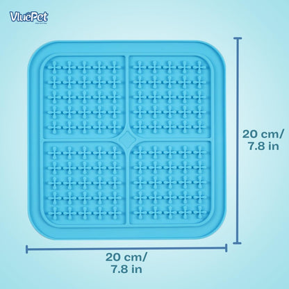 VALUEPET | Dog Lick Mat - Silicone Lick Mat for Anxiety Relief - Slow Feeder Licking Pad for Butter, Yogurt, & Peanut - Suitable for Dog Training, Boredom Reducer, Bathing & Grooming - Paw - 6.6 Inch