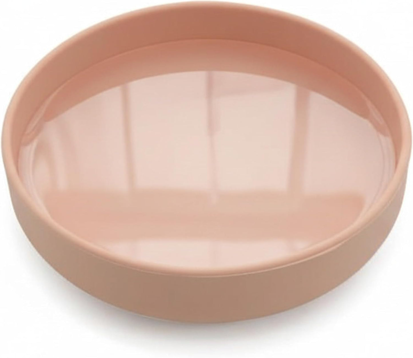 Should We Go? Dog Water Bowl - The Perfect Dish No-Spill, Less Mess Non-Tippable Water & Food Bowl, Pure Silicone with Suction Cup Fits 5 Cups 7.5" Across x 2.25" Tall, Ideal for All Pets, Medium-Sage