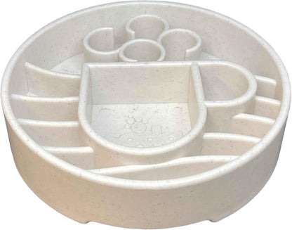 SodaPup Honeycomb Enrichment Bowl – Durable Slow Feeder Bowl Made in USA from Non-Toxic, Pet-Safe, Food Safe Material for Mental Stimulation, Slowing Down Eating, Healthy Digestion, & More