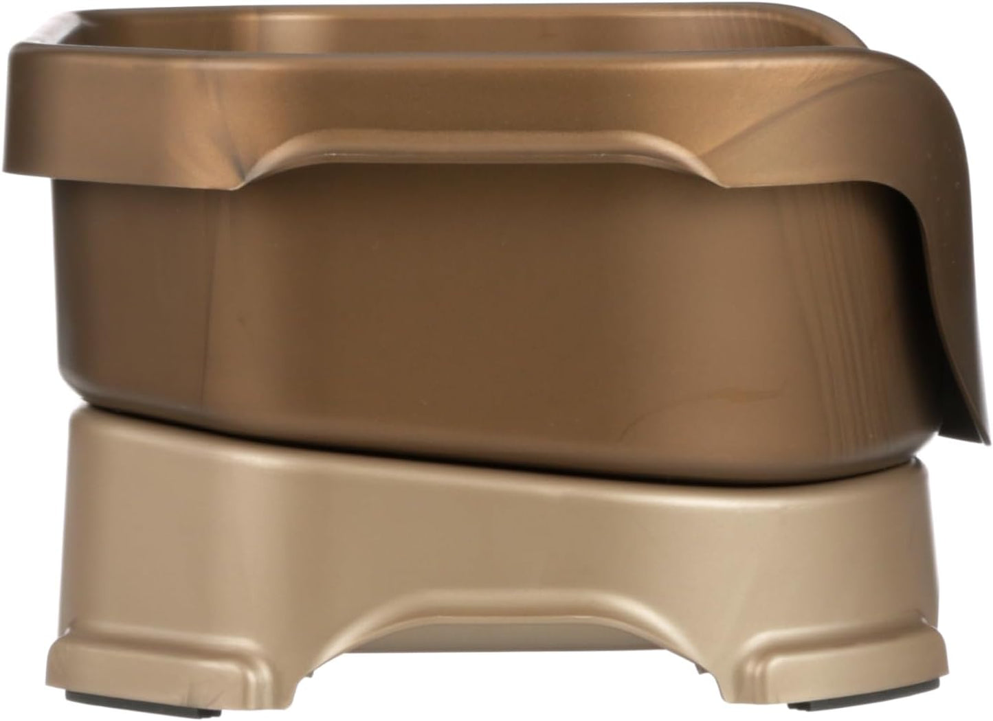 Neater Pet Brands Neater Feeder Deluxe Mess Proof Dog Bowls Elevated for Large Dogs Over 40 lbs, Made in USA, No Spill Raised Dog Food Bowl Stand Feeding Station, Food and Water Bowl Set, Black