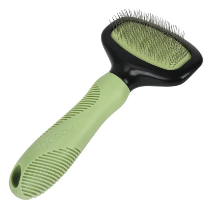 Poodle Pet Slicker Brush - For Dogs, Cats, Rabbits - Matted/Loose Fur, Knots - Suitable for Doodle/Goldendoodle Grooming and Shredding Short/Long Hair