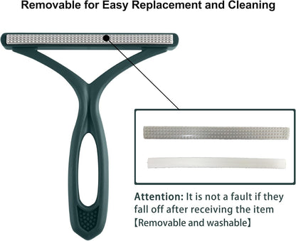 5 Pack Pet Hair Remover, Portable Dog Cat Hair Remover, Lint Remover, Reusable Pet Hair Removal Tool, Lint Shaver Cleaner Pro, Carpet Scraper for Couch Furniture, Blanket, Clothing, Carpet, Rugs