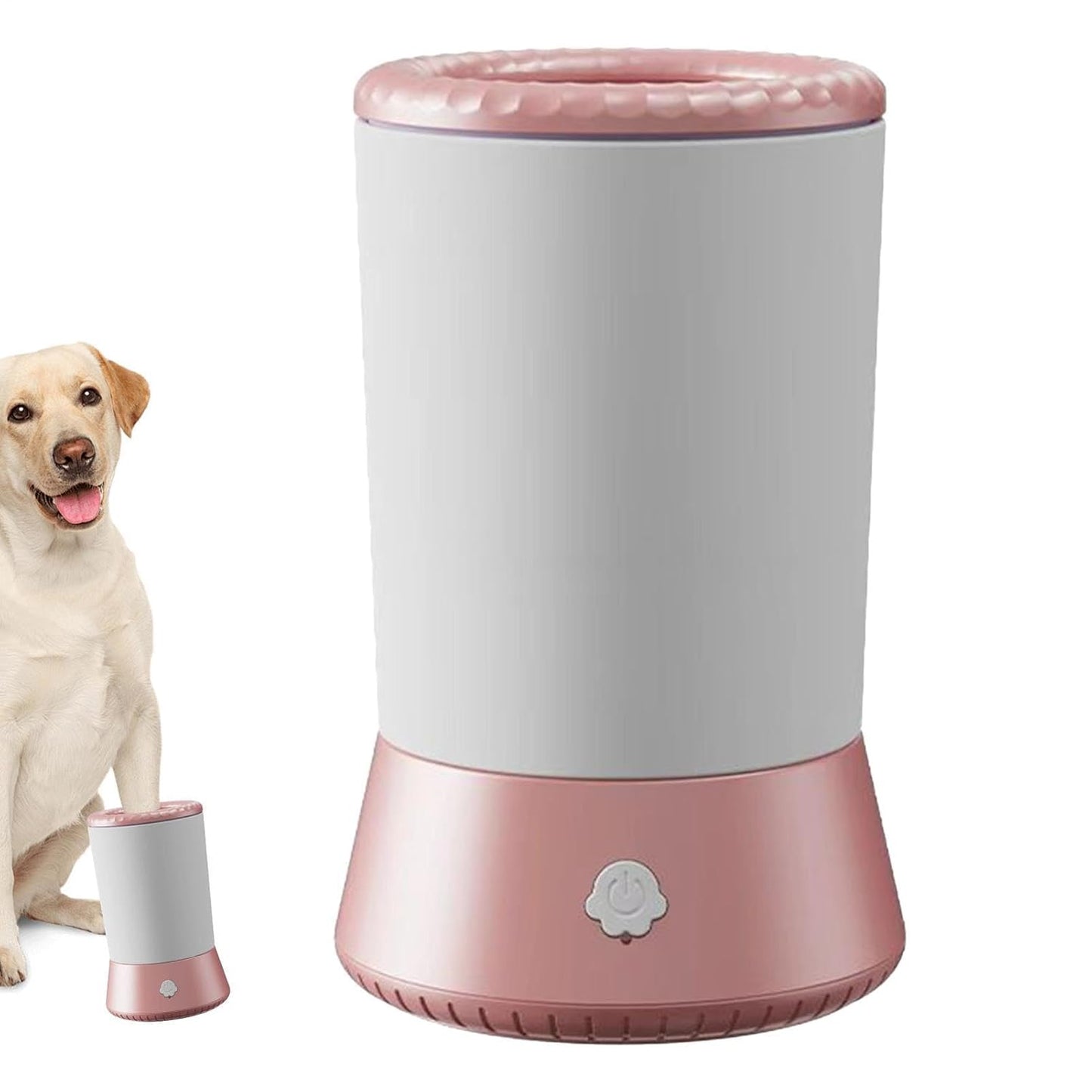 Electric Dog Paw Washer - Portable Pet Foot Cleaner Cup, Easy-to-Use Dog Paw Cleaning Machine | Comfortable Foot Washing Cup, Dog Foot Washing Cup for Dogs & Cats, Pet Paw Washer for Hygiene