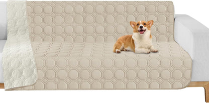 ZNSAYOTX Ultimate Cozy Blankets (30"x70") 100% Waterproof Sofa Mat Blanket for Dog Pets, Bed Couch Protector with Non-Slip Back Washable Durable, Pee Scratch Proof Easy to Clean (Dark Grey)