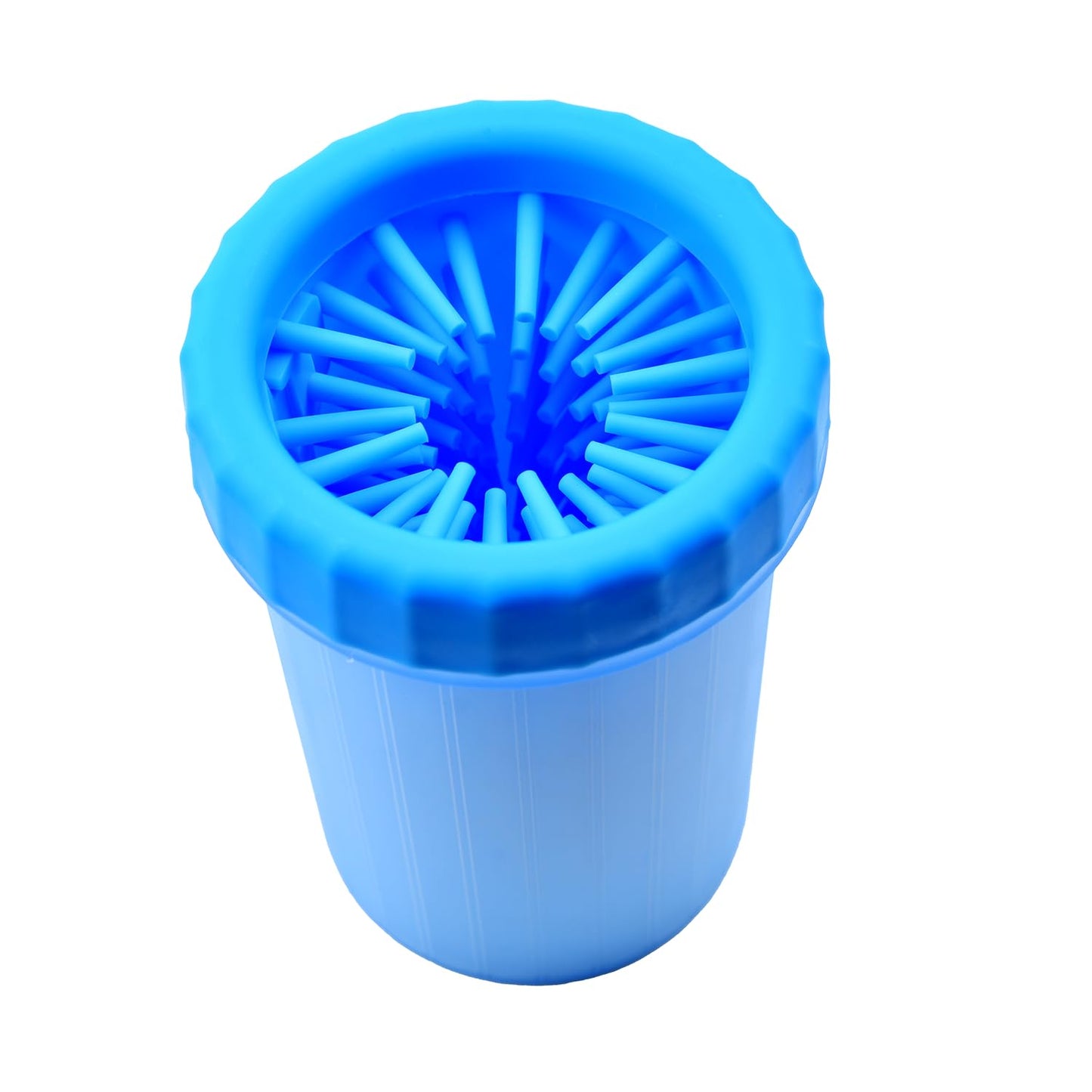 Portable Dog Paw Cleaner, Large Dog Foot Washer Cup, Compact Pet Foot Cleaning Tool, Fast Clean Pet Foot Cleaner for Medium Large Breed Dogs Cats (Blue)