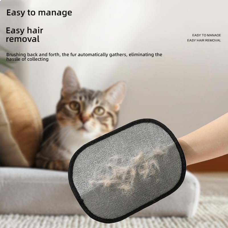 Pet Fur Collector - Reusable Hair Remover for Couches & Beds, Effortless Back-and-Forth Brushing(A2)