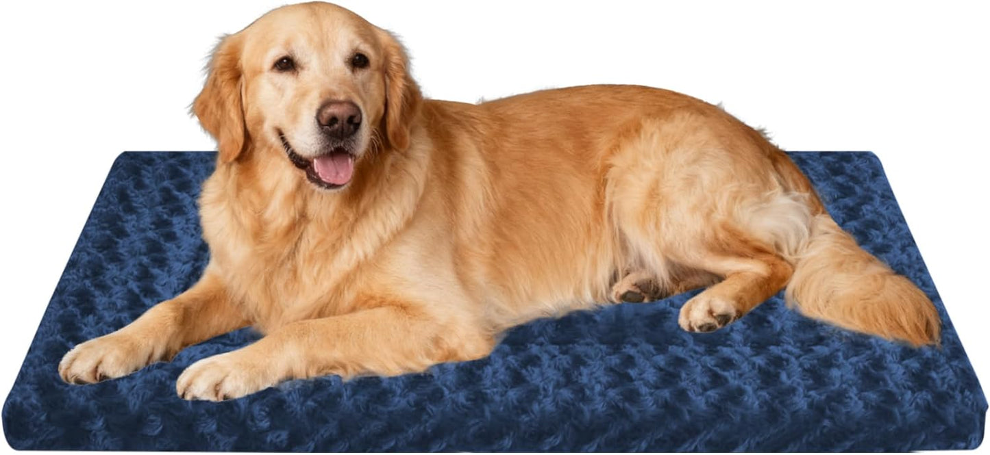 Dog Bed Mat – Soft & Comfortable Dog Kennel Pad for Crate – Durable Crate Bed & Mat for Dogs & Cats – Ideal for Crate, Kennel, and Home Use