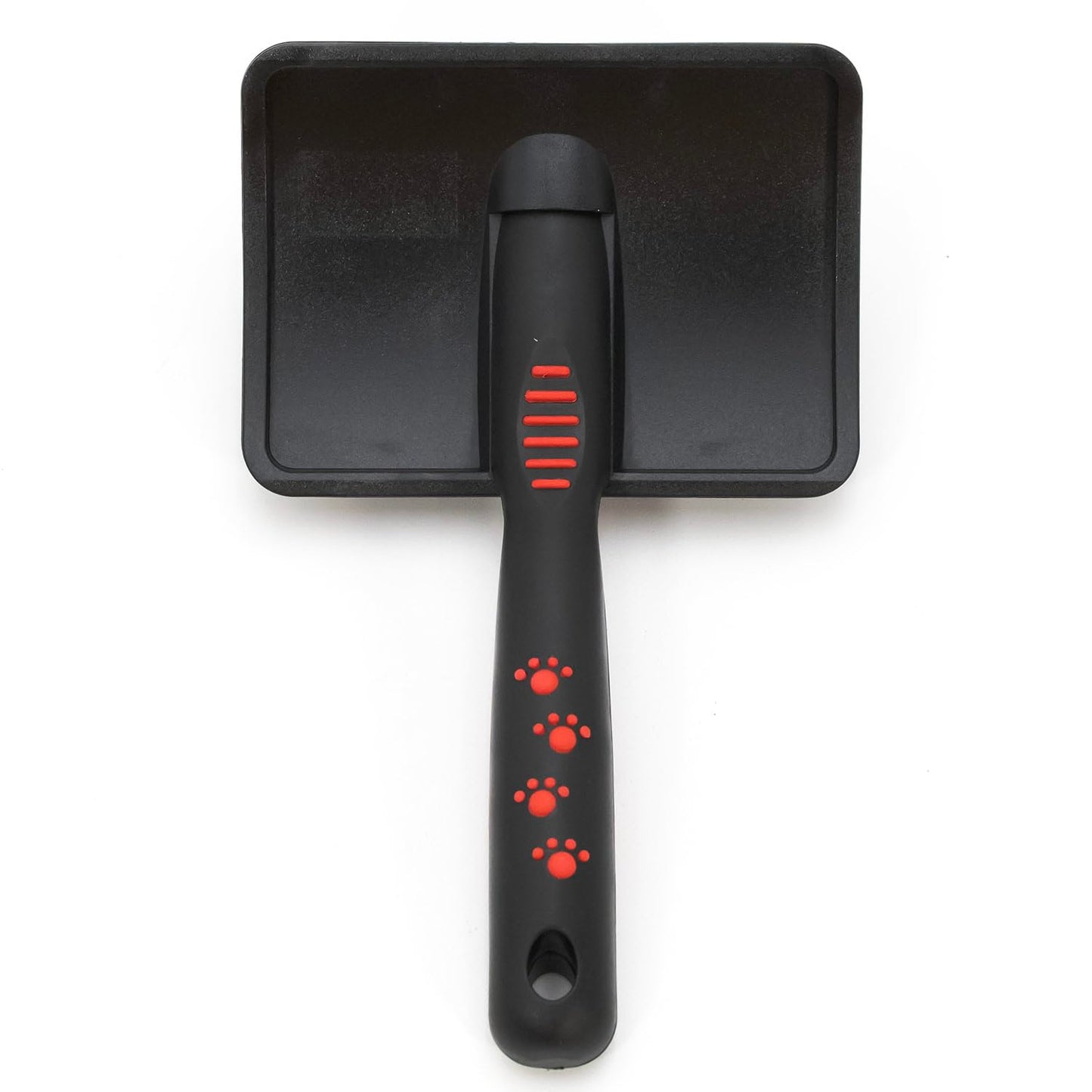 Jeffers Pet Dual Level Pin Universal Slicker Brush for Dogs, Cats & Small Pets - Curved Grooming Brush with Long & Short Pins for Shedding, Detangling, Finishing - Remove Mats & Dead Coat - Large