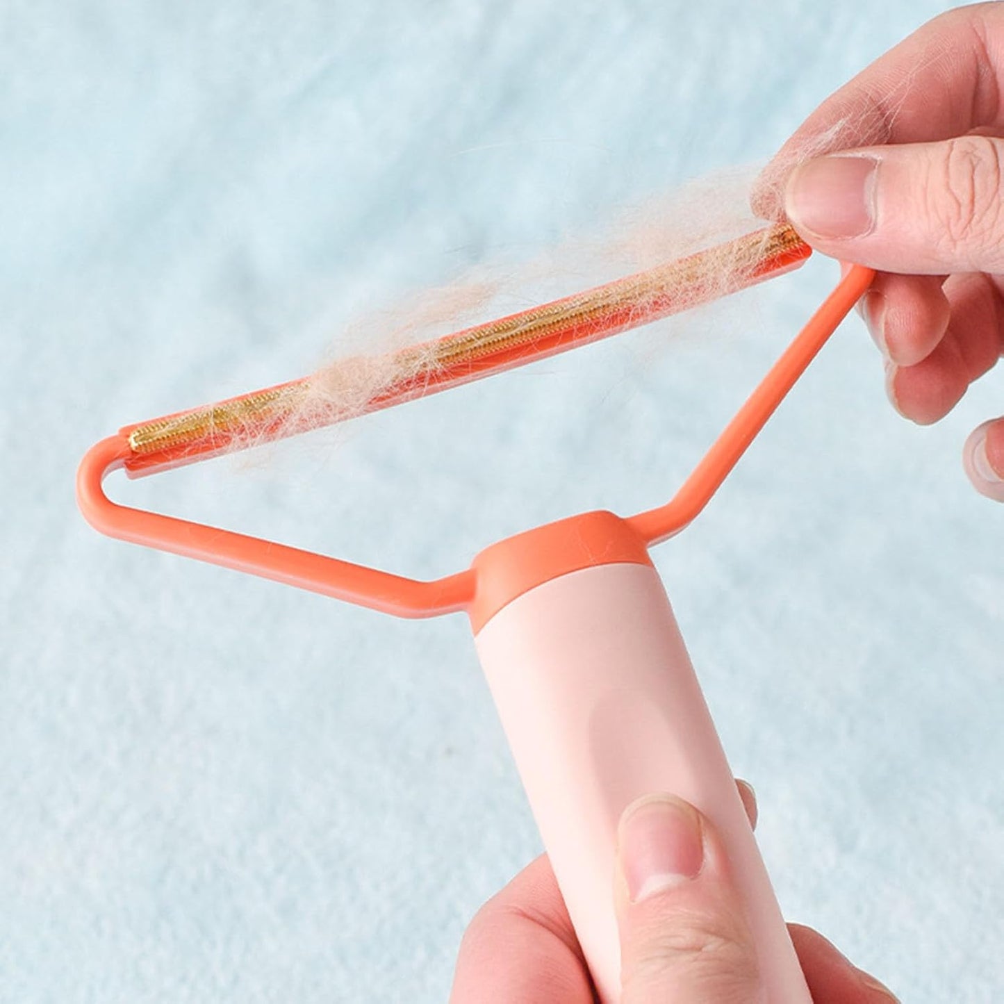 Pet Hair Remover Tool - Durable Pp Copper Double Sided 5.3in Width for Home Furniture, Easy to Clean Pet Hair Removal Tool