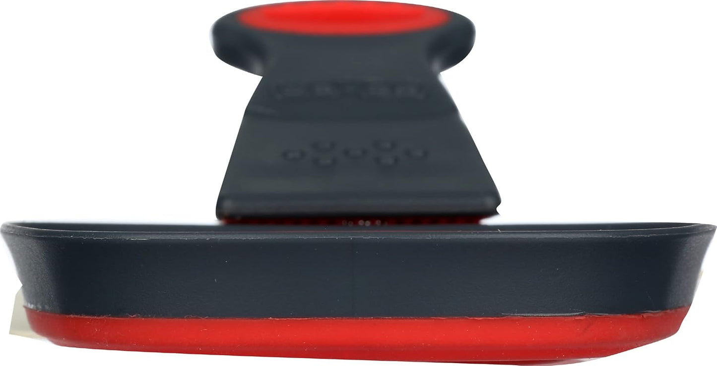 Dexas Collapsible Square KlipScoop, 1 Cup Capacity, Red, GSK1432-1795