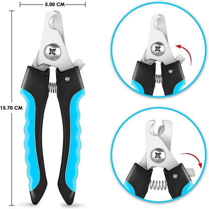 NVNAN Pet Hair Removal Glove for Dogs & Cats, 2-in-1 Deshedding Brush & Massage Mitt - Grooming Gloves for Shedding Control, Bathing and Washing, Safe for Short/Long Hair Pets 2-Pack (Blue)