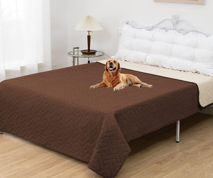 fuguitex Waterproof Dog Bed Cover Couch Cover, Anti-Slip Cat Mat Pet Pad Blanket for Sofa Chair Recliner Furniture Protrctor