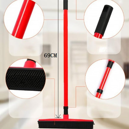 Pet Hair Removal Broom Long Handle Carpet Cleaning Tool Dog Hair Cleaning Broom