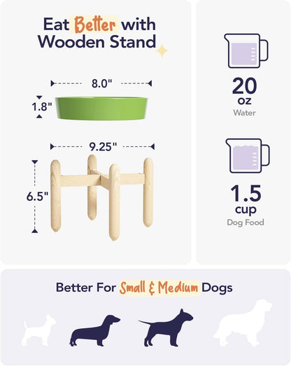 LE TAUCI Dog Bowls Slow Feeder Ceramic, 1.5 Cup Slow Feeding Bowl for Small and Medium Breed, Puzzle Dog Food Bowl for Fast Eater, Maze Purple