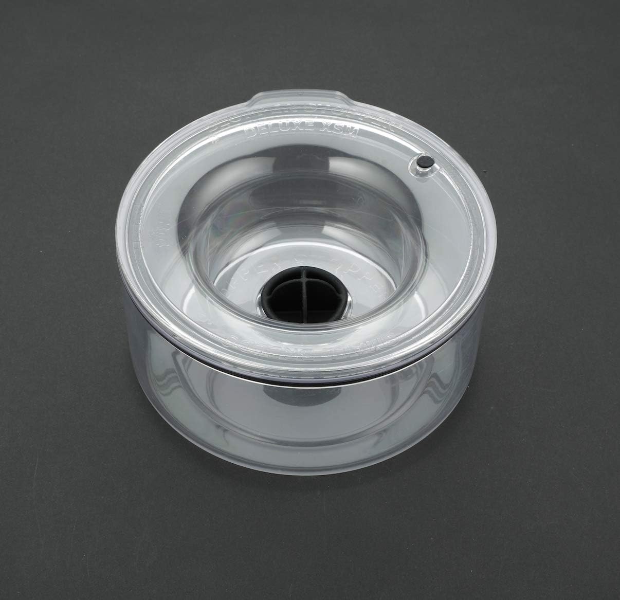 Slopper Stopper Stainless Steel Dripless Water Bowl with Tritan Plastic Lid – Holds 1 Gal, Reduces Spills & Trails Up to 85%+, Water Bowl for Large Breed Dogs (51-85 lbs), The Original Slobber Stopper