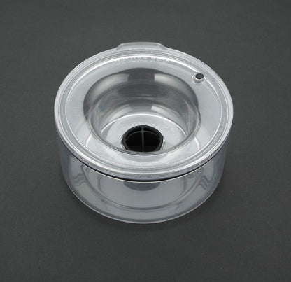 Slopper Stopper Stainless Steel Dripless Water Bowl with Tritan Plastic Lid – Holds 1 Gal, Reduces Spills & Trails Up to 85%+, Water Bowl for Large Breed Dogs (51-85 lbs), The Original Slobber Stopper