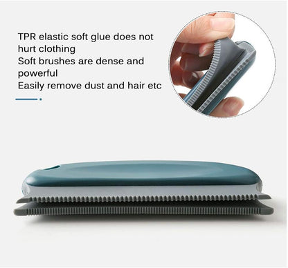 N-S Pet Hair Remover Brush Pet Grooming Comb Dog Cat Hair Remover Lint Remover Brush Pet Hair Detailer Grooming Rake Pet Grooming Brush for Carpet/Couch/Furniture/Blankets/Clothing/Car/Bed (Navyblue)