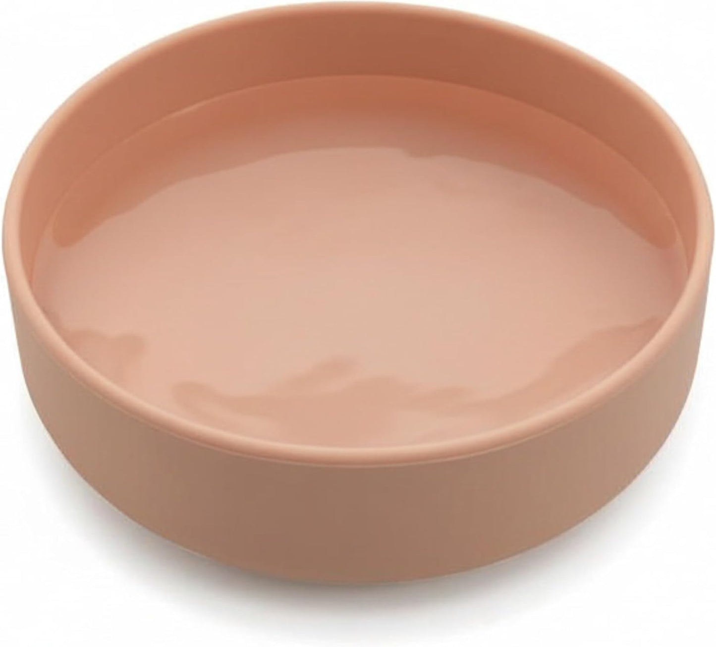 Should We Go? Dog Water Bowl - The Perfect Dish No-Spill, Less Mess Non-Tippable Water & Food Bowl, Pure Silicone with Suction Cup Fits 5 Cups 7.5" Across x 2.25" Tall, Ideal for All Pets, Medium-Sage