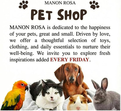 MANON ROSA Pet Food Measuring Scoop with Closure Clip - 3/4 Cup (6 Oz) Feeding Spoon for Dogs, Cats, Rabbits, Dishwasher Safe for Scientific Feeding (Transparent)