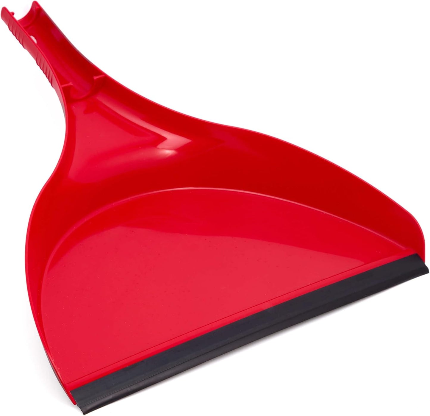 Da Vinci Angle Broom Dustpan Combo Set – Pack of 2, 16" Curved Head, 52" Adjustable Telescopic Handle, Soft PVC Bristles, Indoor Outdoor Broom and Dustpan Set for Kitchen, Pet Hair, Dust & Debris