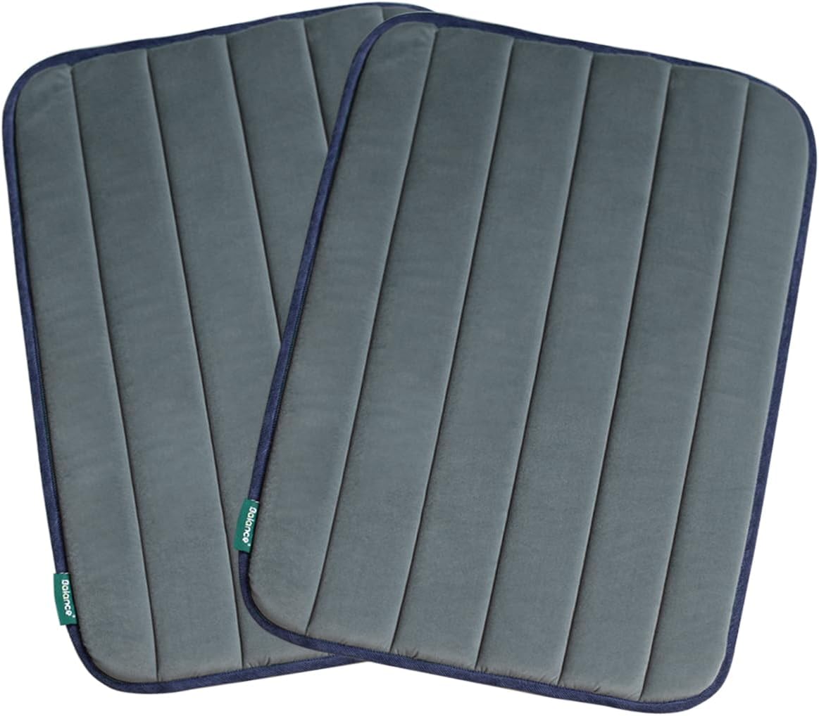 BALANCE Dog Crate Pad, Dog Foam Crate Mat Kennel Pad, Washable Water-Resistant Pet Bed Flat Dogs Cage Mat for Small Dogs