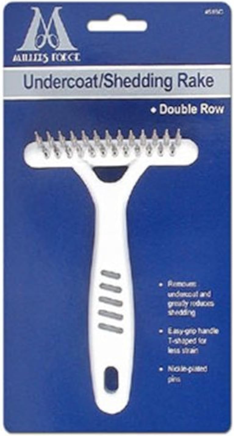 Millers Forge Undercoat/Shedding Rake Double Row