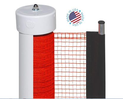 Kidkusion Retractable Driveway Guard | Adjustable Up to 12 Ft. | Visual Boundary for Playtime Safety | Black | Made in USA