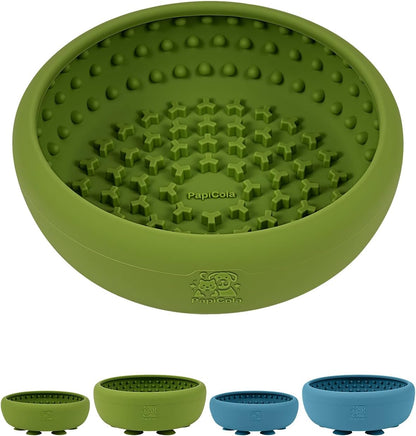 Dog Lick Bowl for Dogs, Lick Mat, Slow Feeder Lick Bowl with Strong Suction, BPA-Free Silicone, Freeze Licking Bowl for Anxiety Relief, Enrichment & Distraction, Dishwasher Safe