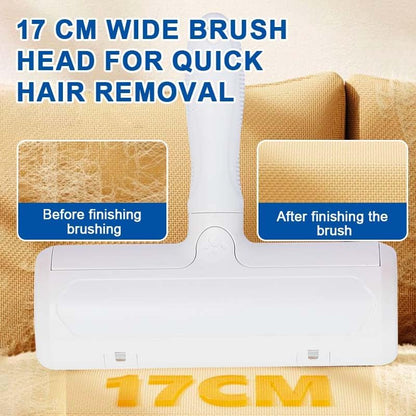 Pet Hair Remover Original Size Reusable Lint Roller for Cat & Dog Hair on Furniture, Couch, Carpet, Car, Rugs & Bedding Portable, Eco-Friendly White Classic