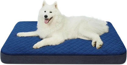 Large Dog Bed, High Density Foam, Good Resilience for Enough Cushion to Large Dogs Such as Great Dane, 47 * 39 Inches Widen Pet Bed, Non Slip Bottom with Removable Washable Cover