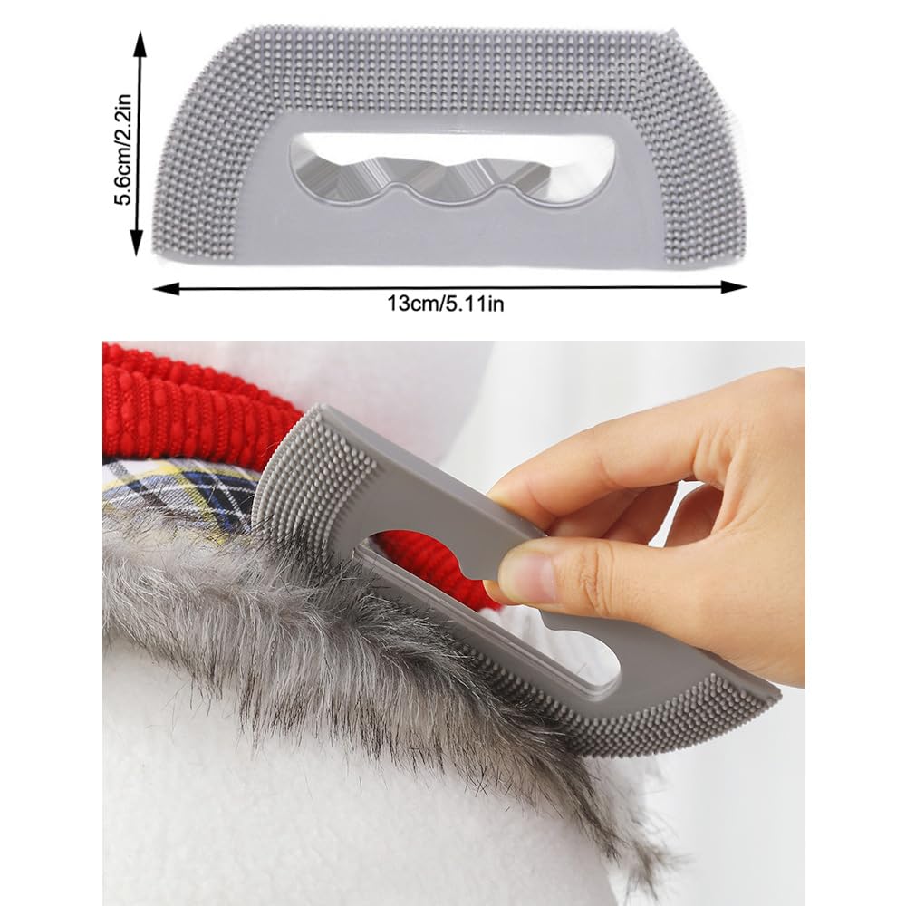 5 Pack Pet Hair Removal Tool Washable Pet Hair Remover Pet Deshedding Brush Portable Dog Cat Hair Carpet Rake Scraper for Pets Shedding Grooming Cat Tree Tower Rugs Scratcher Mats Couch