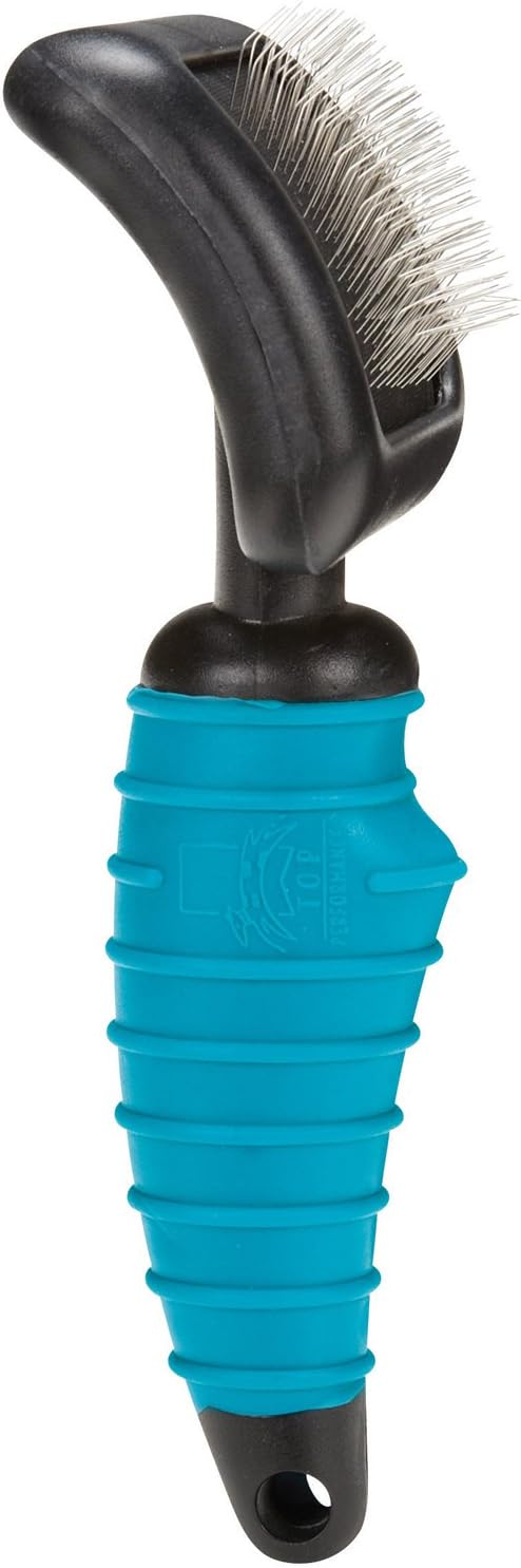Master Grooming Tools Ergonomic Soft Slicker Brushes — Molded Brushes for Grooming Dogs - Medium, 4" x 2½"