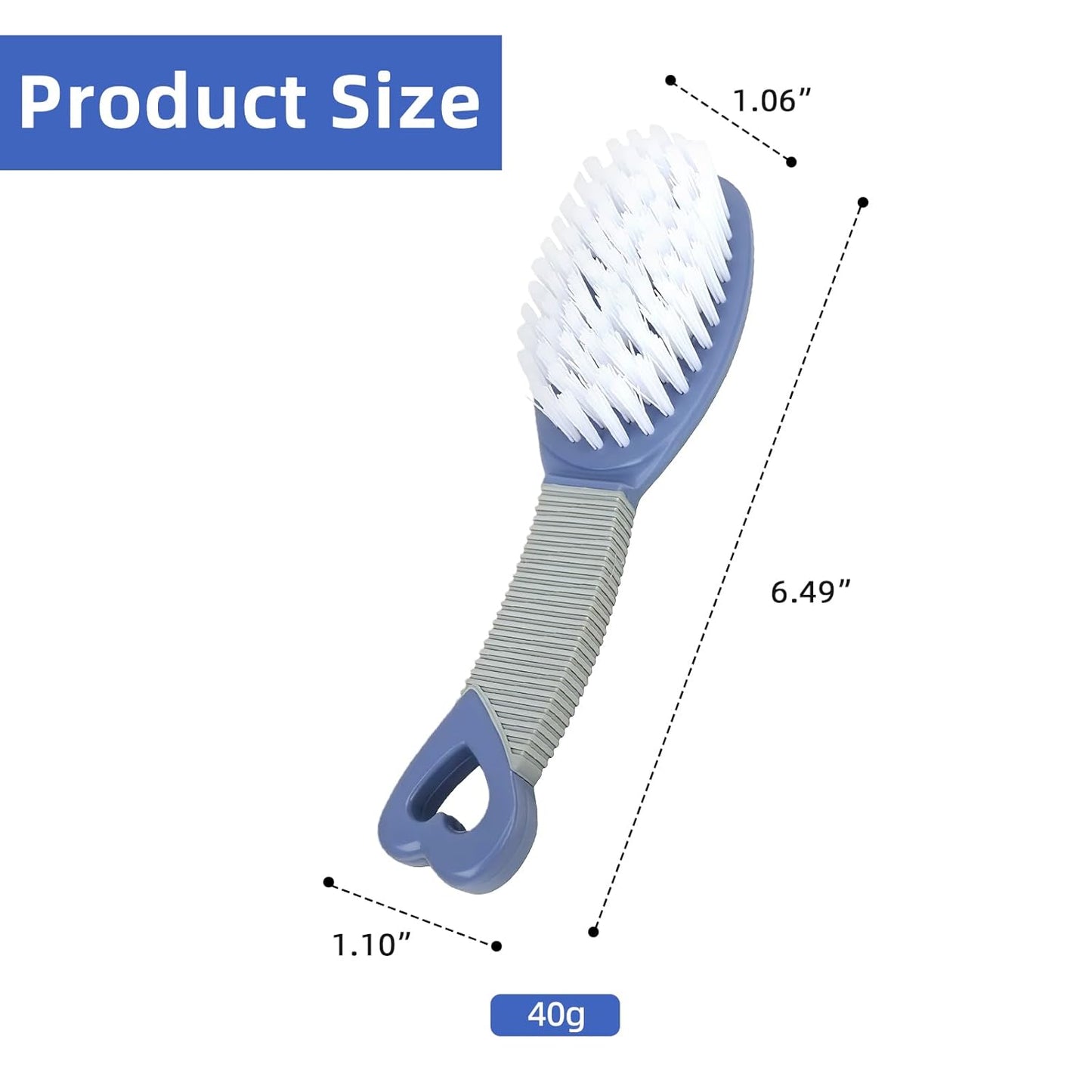 Blue Dog Brush for Shedding Pet Grooming Tool for Short Haired Dogs and Cats Remove Loose Hair Knots Tangles Clothes Sofa Furniture Pet Hair Removal Brush