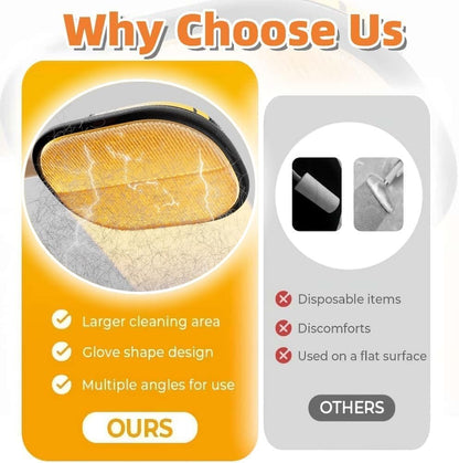 Pet Hair Remover, Pet Hair Removal Gloves for Carpet, Couch, Furniture, Car Seat, Upgraded Pet Hair Removal Tool (2PCS)