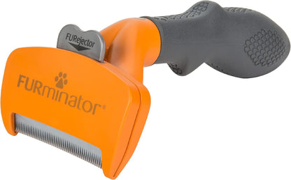 FURminator Large Dog Undercoat deShedding Tool for Long Hair, Reduces Loose Hair From Shedding