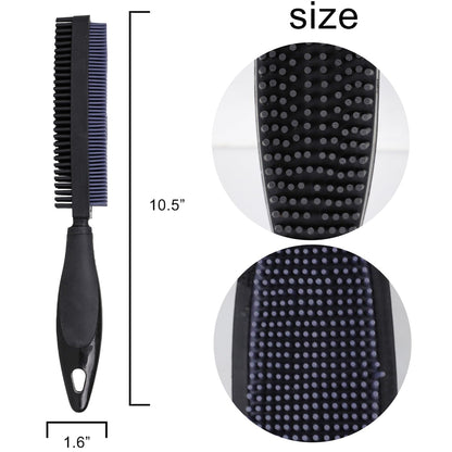 Rubber Pet Hair Removal Brush for Couch Clothes Dog Cat Pet Hair Carpet, Also Used as Dog Cat Bath Brush with Massage Effect