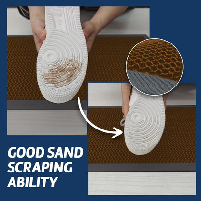Muddy Mat® Meshy Mat™ Door Mat Heavy-Duty Quick-Dry Floor Mat, Sand & Dirt Trapper for Indoor & Outdoor, Ideal for Entrance, Mudrooms,Patios & Garages,Low-Profile,Non-Slip,Washable– Black 17"x30"x0.4"