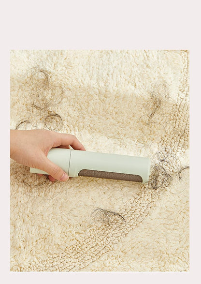 Pet Hair Remover Roller – 360° Self-Cleaning, Reusable Lint Roller for Pet Hair on Couch, Clothes, Car & Bed – Dog & Cat Fur Remover Brush – Pink